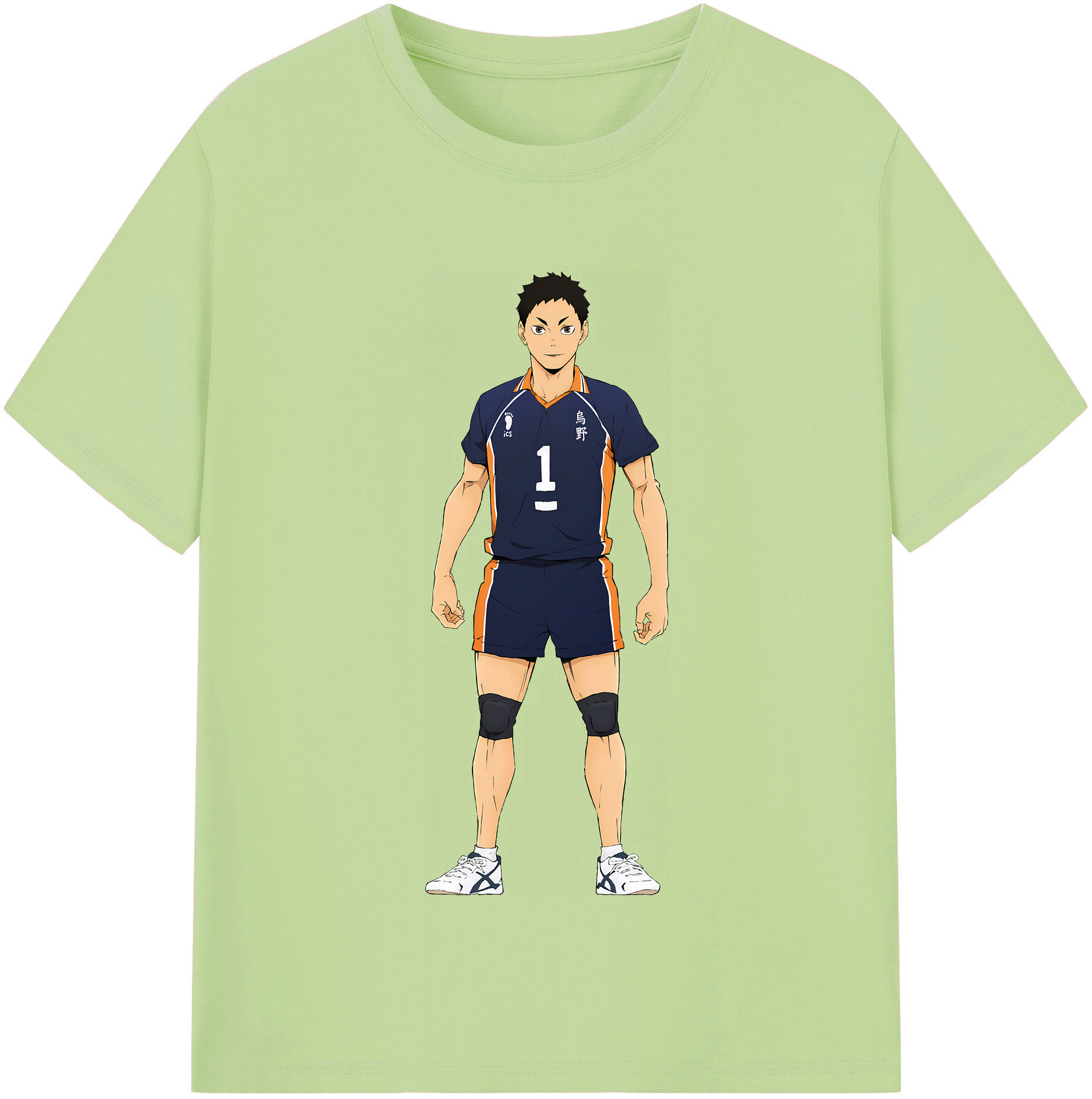 （画像用） ハイキュー!! Haikyu!! 綿100％半袖Tシャツ（フロントプリント）